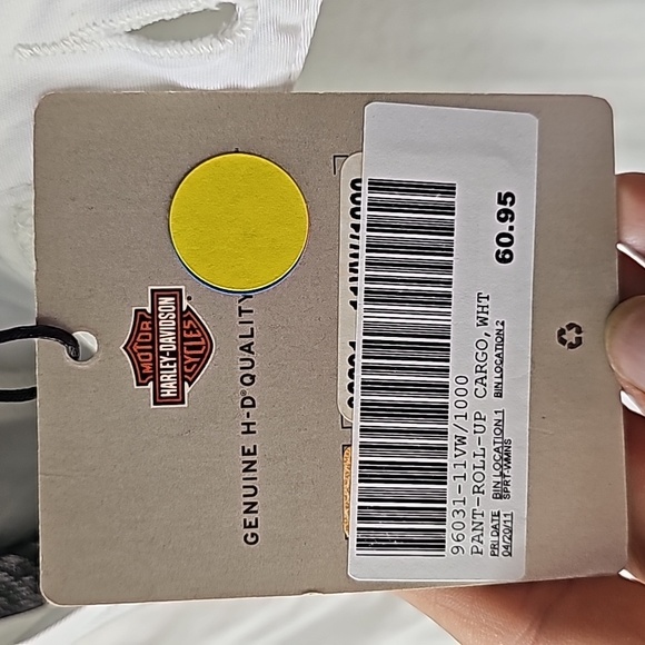 Brand new Harley Davidson embroidered pants - Picture 8 of 9